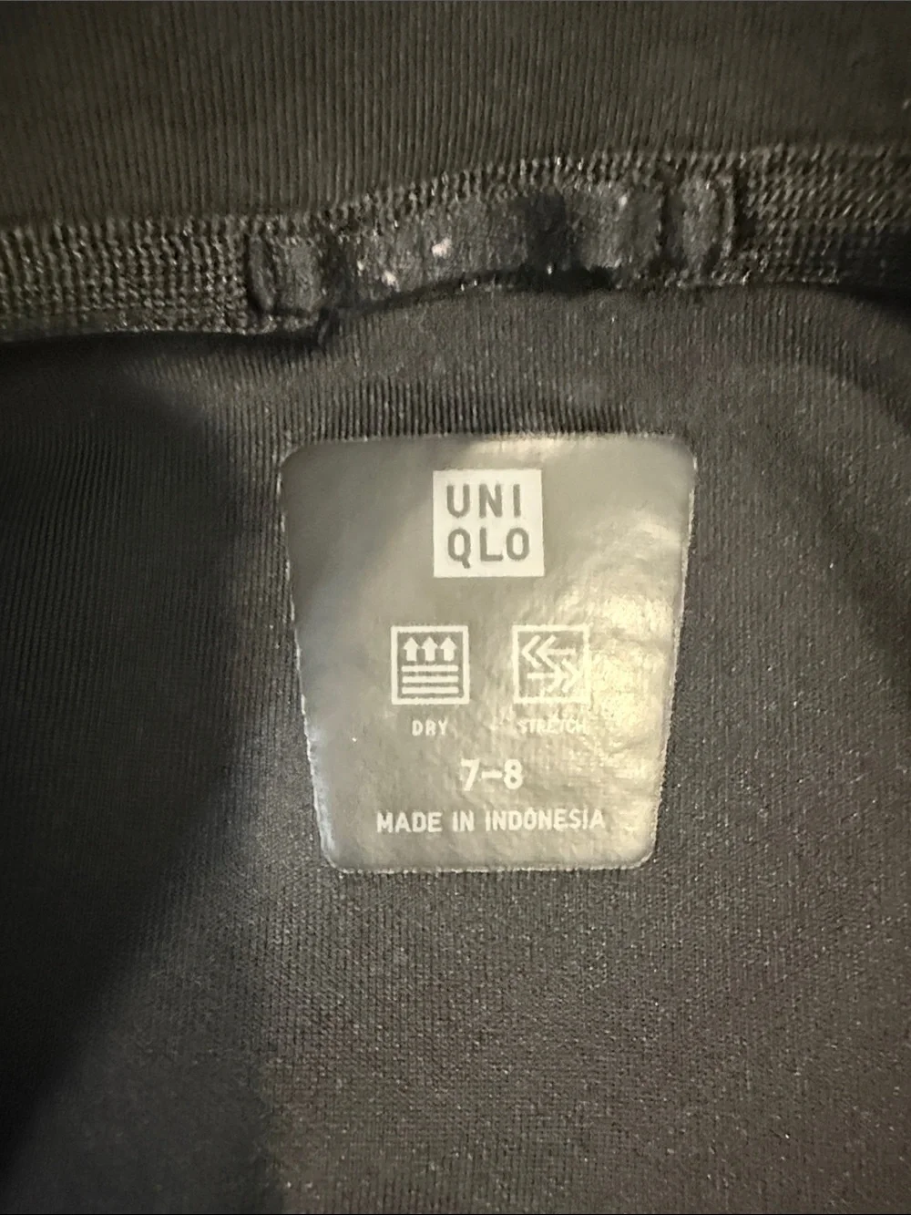 Uniqlo Kids Black Full-Zip Jacket